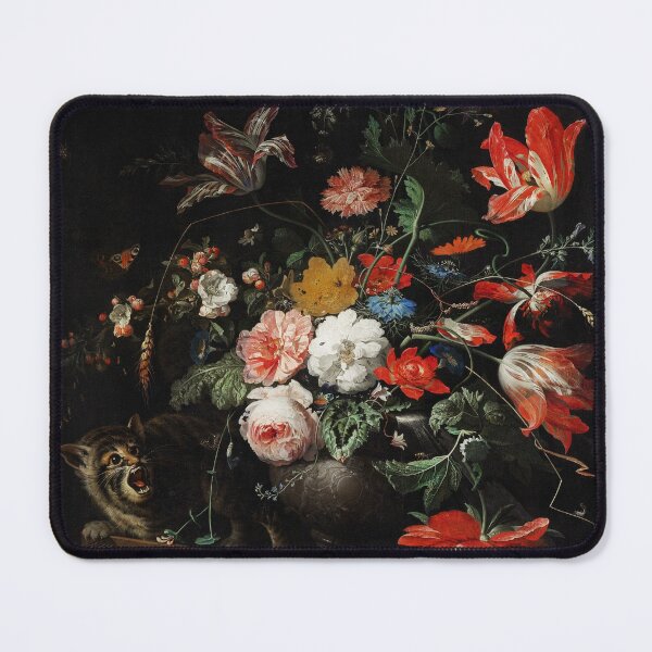 Artikelvorschau, Der umgestürzte Blumenstrauß, von Abraham Mignon (1660-1679) entworfen und verkauft von Yeldiz.