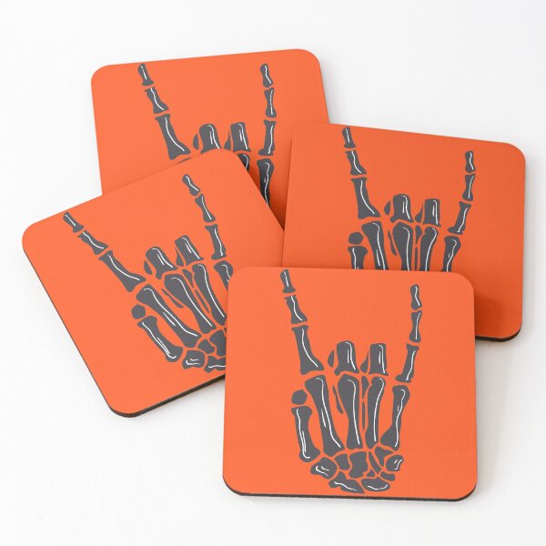 Item preview, Skeleton Hand Signs - Rock On designed and sold by Orangegrph.
