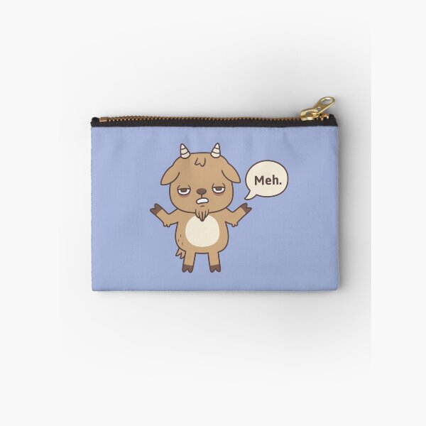 Item preview, Bored Goat Goes Meh Funny Doodle designed and sold by rustydoodle.