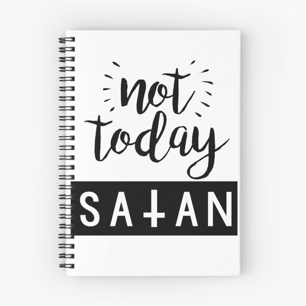 Item preview, Not Today Satan  designed and sold by LiveToLearn.