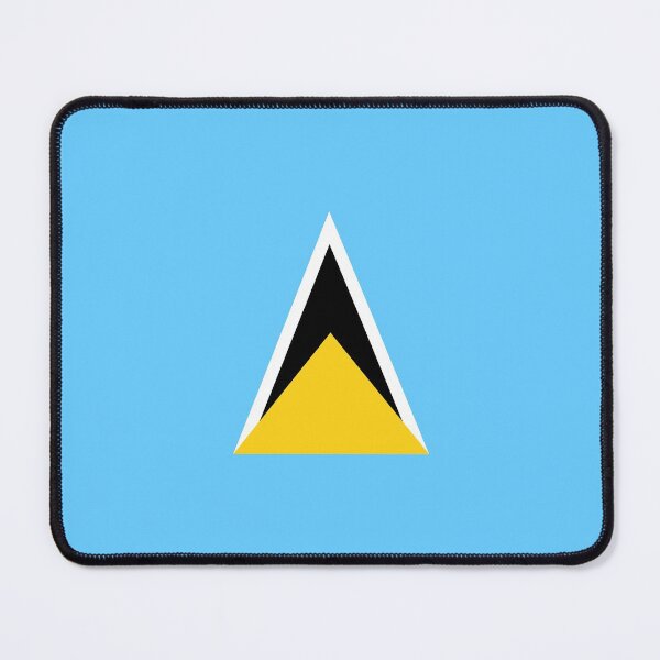 Item preview, SAINT LUCIA Flag Gifts, Masks, Stickers & Products (GF) designed and sold by mpodger.