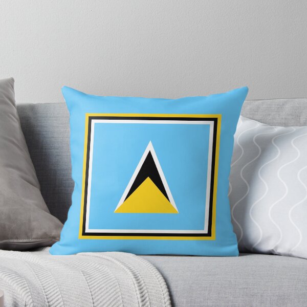 Item preview, SAINT LUCIA Flag Gifts, Masks, Stickers & Products (GF) designed and sold by mpodger.