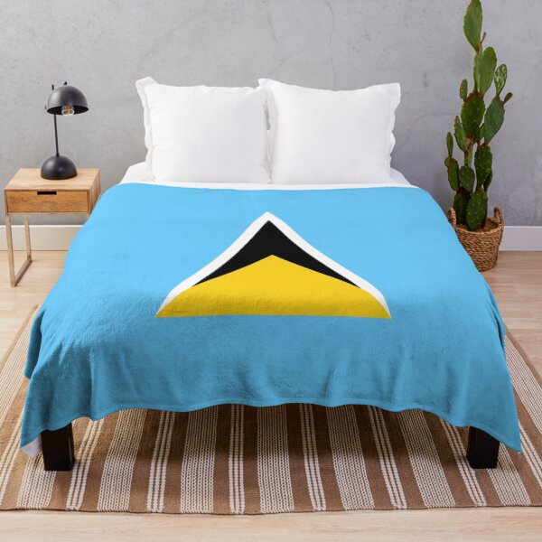 Item preview, SAINT LUCIA Flag Gifts, Masks, Stickers & Products (GF) designed and sold by mpodger.