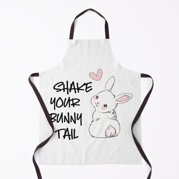 Item preview, Shake your bunny tail - Kawaii white Bunny with Long Ears designed and sold by MagicStrawberry.