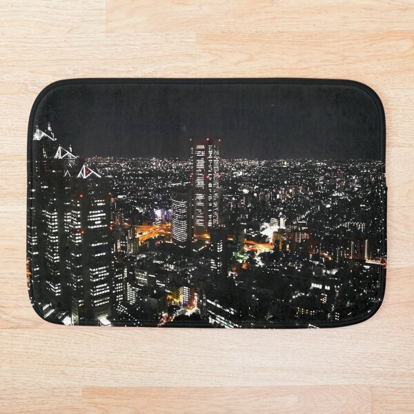 Artikelvorschau, Skyline von Tokio bei Nacht fotografieren entworfen und verkauft von arientss.