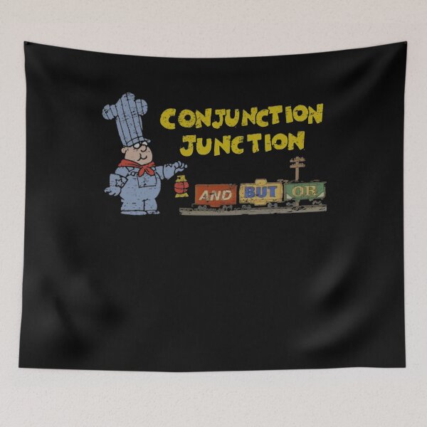 Item preview, Schoolhouse Rock Animated Musical Educational Short Film Series For Children Conjunction Junction R designed and sold by Schoolhousestys.