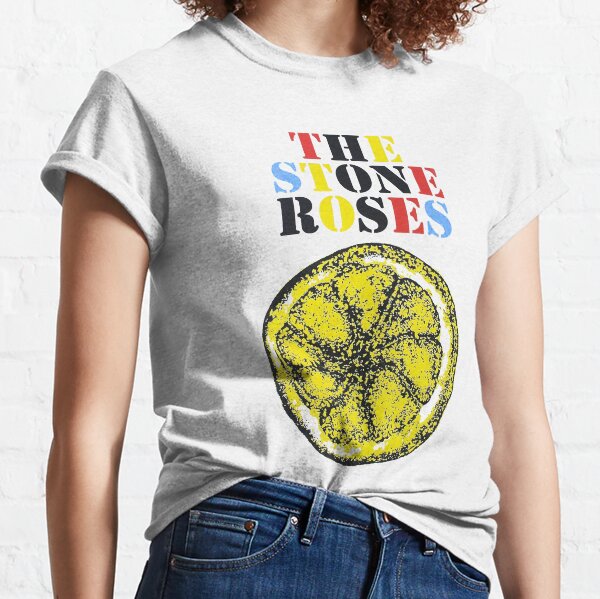 The Stone Roses Reni Inspired Embroidered Lemon Adored Spike