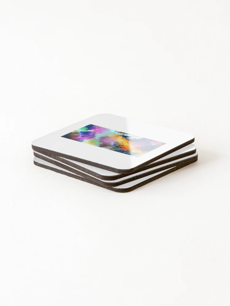 Thumbnail 4 of 5, Coasters (Set of 4), Abstract pattern 3 designed and sold by Rene-Martin.