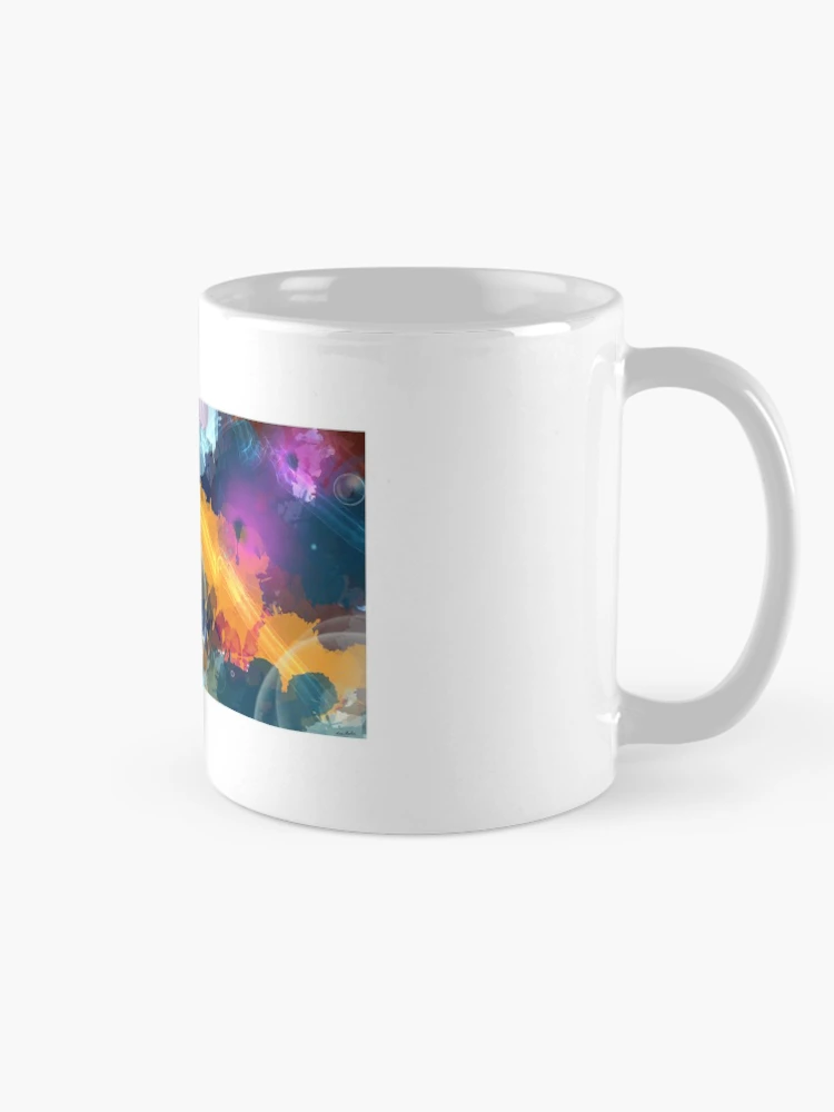 Thumbnail 3 of 6, Coffee Mug, Abstract pattern 3 designed and sold by Rene-Martin.
