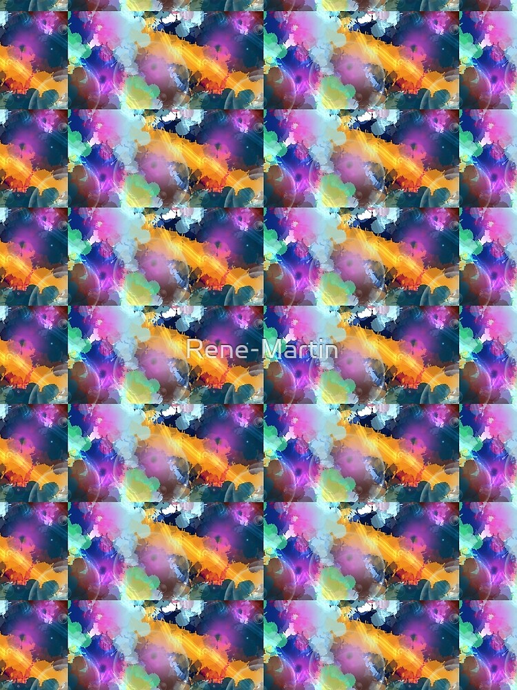 Thumbnail 4 of 4, Graphic T-Shirt, Abstract pattern 3 designed and sold by Rene-Martin.
