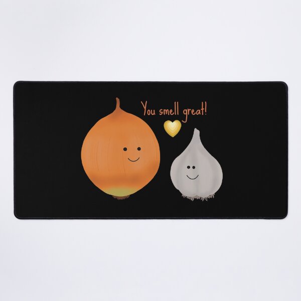 Item preview, Onion and Garlic, You Smell Great (black) designed and sold by jvcoart.