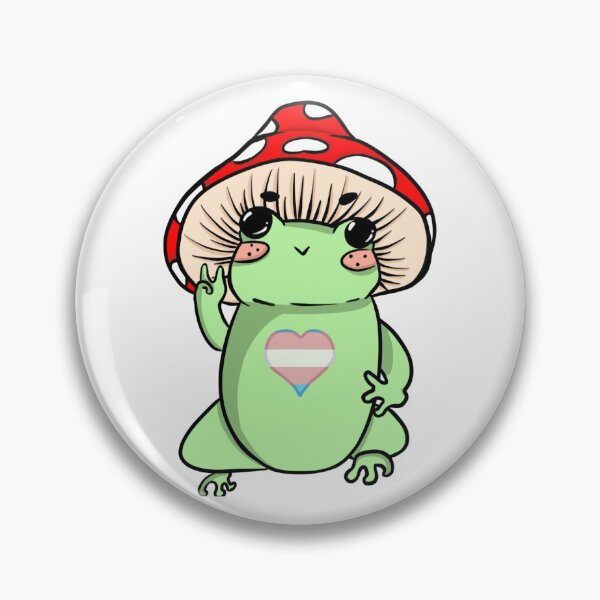 Item preview, Trans Flag Frog designed and sold by bystandrrr.