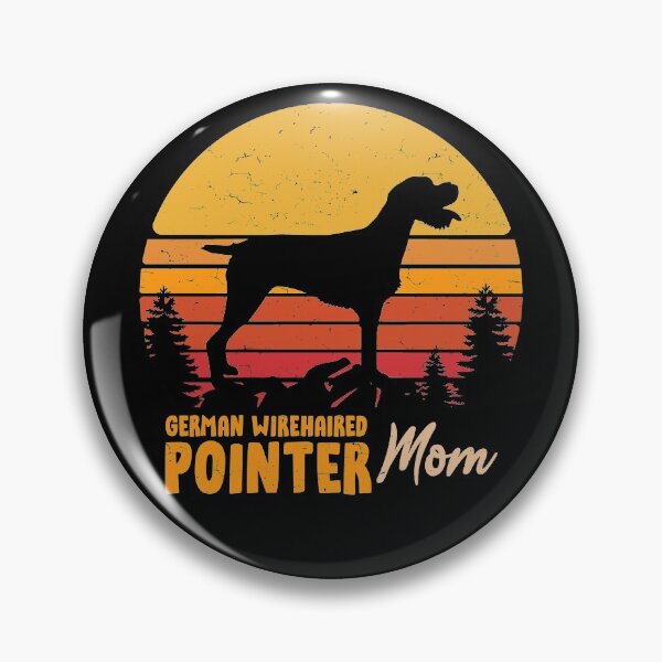 Item preview, German Wirehaired Pointer Dog Vintage Retro designed and sold by rafaeltto.