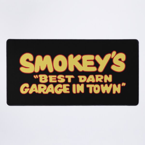 Item preview, 1997 - Smokey's Garage (Gold and Red on Black) designed and sold by Justin Ellis.