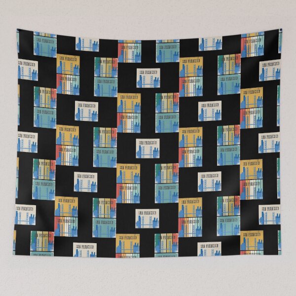 Item preview, Visit San Francisco Golden  Gate Bridge Retro Vintage  designed and sold by HStudioPrints.
