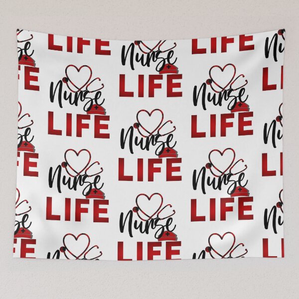 Item preview, Nurses Life Hero Nurse designed and sold by R&BApparel.