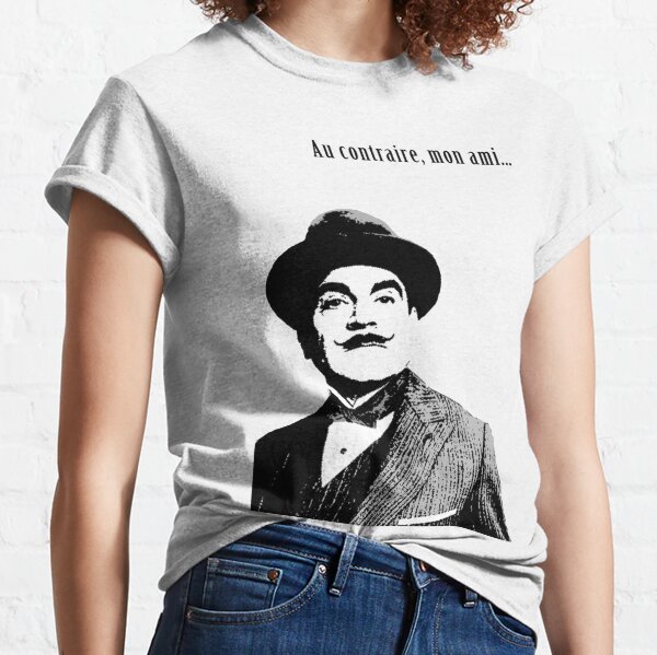 Poirot Hercule Camiseta clásica