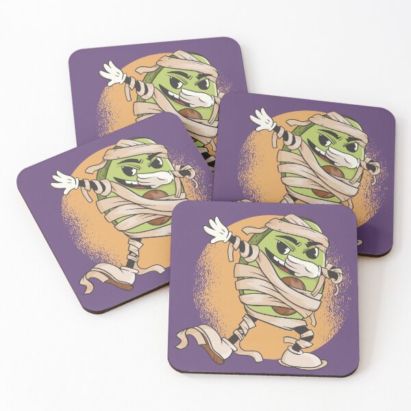 Item preview, Funny Halloween Dabbing Avocado Scary Mummy Monster Design designed and sold by modernfamgear.