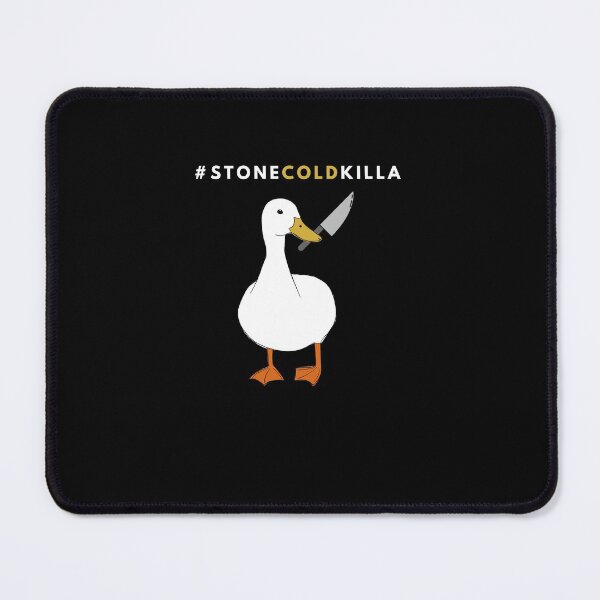 Item preview, Duck with Knife - Stone cold Killa - Funny Duck Quotes designed and sold by CircaModern.