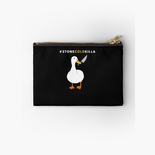 Item preview, Duck with Knife - Stone cold Killa - Funny Duck Quotes designed and sold by CircaModern.
