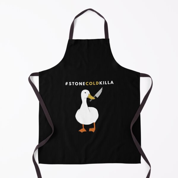 Item preview, Duck with Knife - Stone cold Killa - Funny Duck Quotes designed and sold by CircaModern.