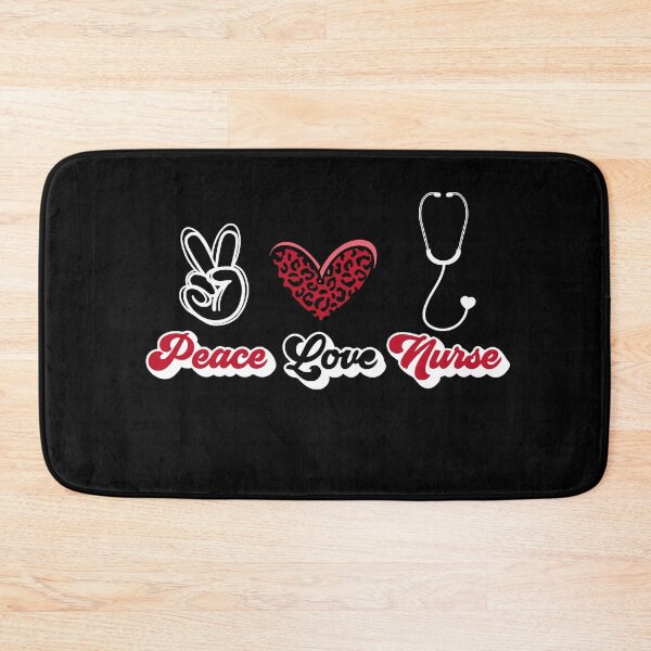 Item preview, Peace Love Nurse Hero Nurse designed and sold by R&BApparel.