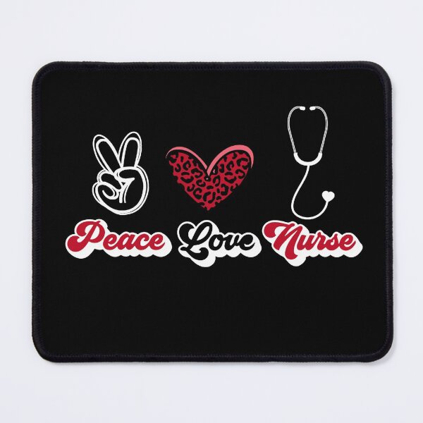 Item preview, Peace Love Nurse Hero Nurse designed and sold by R&BApparel.
