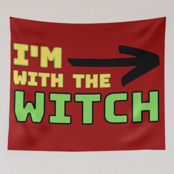 Item preview, Im With The Witch Halloween Funny Couple Husband And Wife designed and sold by CBCreations73.
