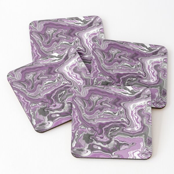 Item preview, Ace Pride Watercolor Swirl designed and sold by Ispeakgeek.