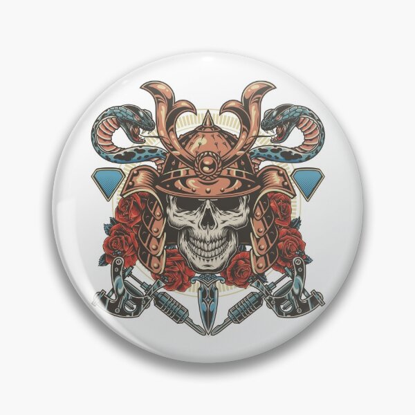 Item preview, Skeleton Samurai snake eye dungeons demon undeath  designed and sold by Ckh1985.