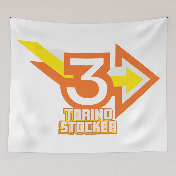 Item preview, 1977 - Torino Stocker - Stacked Design (White) designed and sold by Justin Ellis.