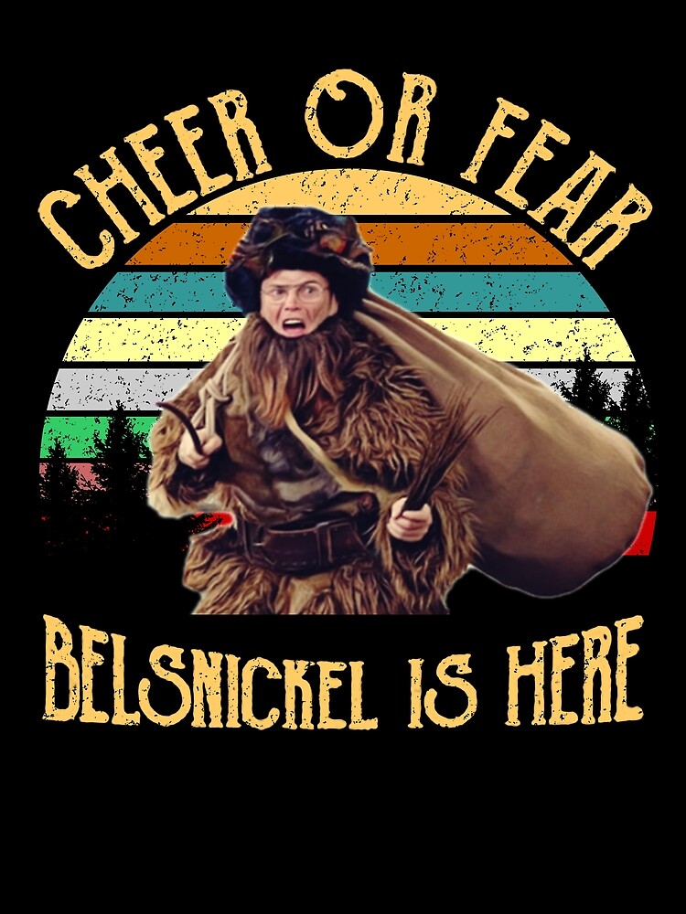 "Cheer Or Fear Belsnickel Is Here Dwight Schrute Vintage The Office ...