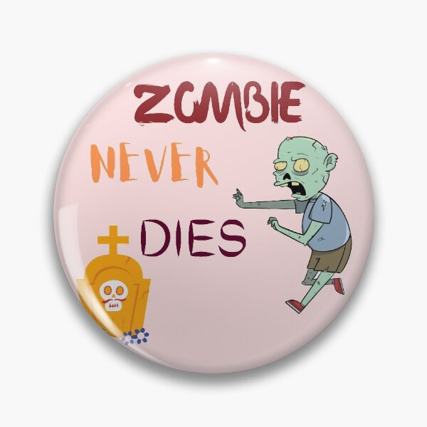 Item preview, Zombie Never Dies - Zombiecleo designed and sold by Cosmic Retro.
