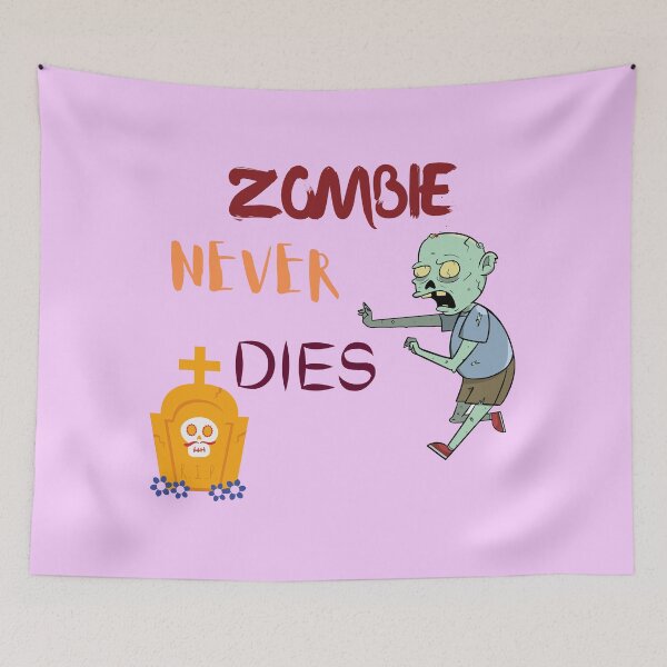 Item preview, Zombie Never Dies - Zombiecleo designed and sold by Cosmic Retro.