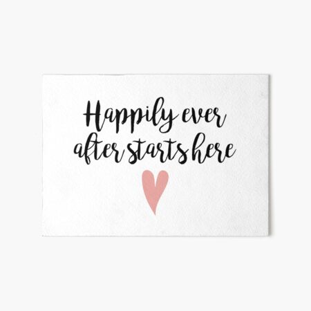 Item preview, Happily ever after starts here designed and sold by doodle189.