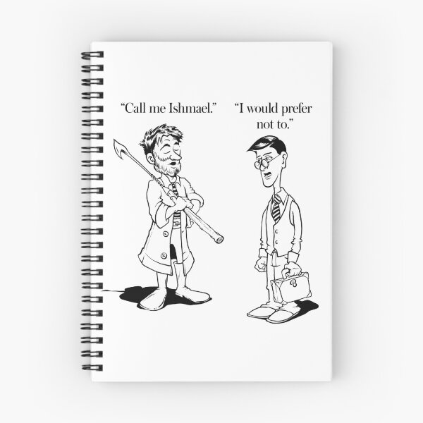 Item preview, Ishmael meets Bartleby designed and sold by WaitAMinChester.