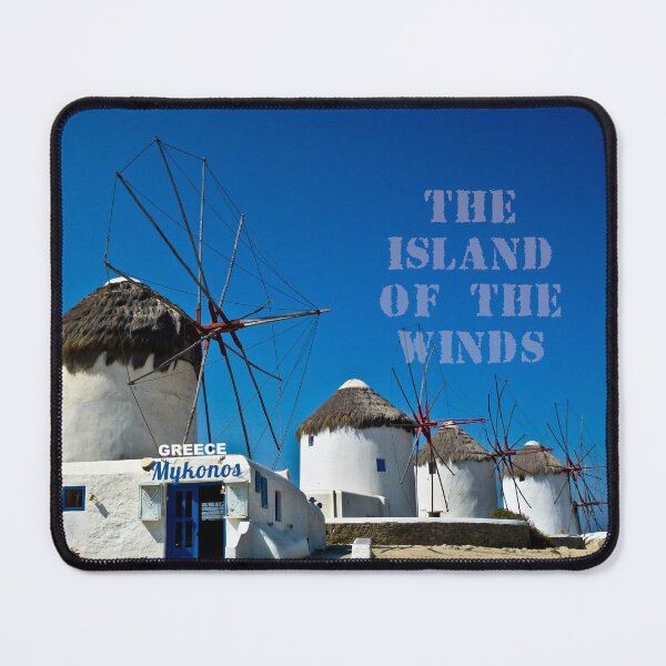 Item preview, Mykonos, Greece - Iconic Windmills & Mykonos' Nickname designed and sold by leemcnut.
