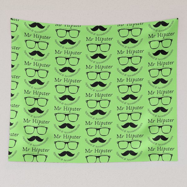 Item preview, Mr Hipster Apparel and Accoutrements designed and sold by JenGo Creative.