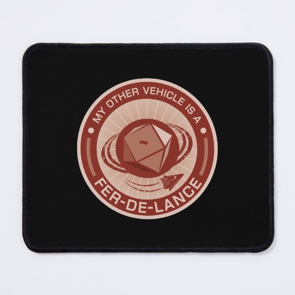 Item preview, ELITE DANGEROUS: OTHER VEHICLE FER-DE-LANCE RED designed and sold by Madjack Tees Kiwi SuperStore.