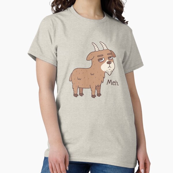Item preview, Goat Meh Funny Doodle designed and sold by rustydoodle.