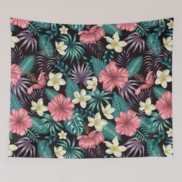 Item preview, Black Hibiscus Paradise  designed and sold by Erie-Cole.