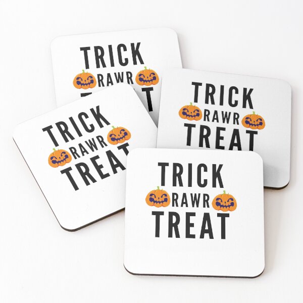Item preview, CAMISETA TRICK RAWR TREAT ESSENTIAL designed and sold by Luckydoe1.