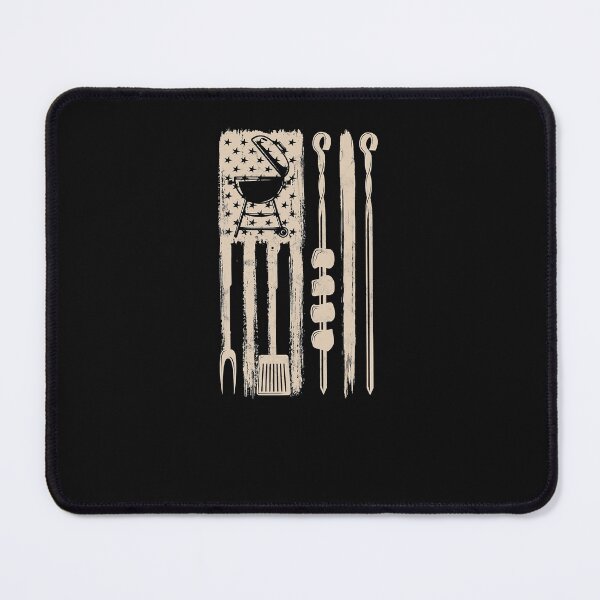 Item preview, BBQ Design of Smoking Grilling and Barbecue USA Flag . designed and sold by NiebelAlizeah.