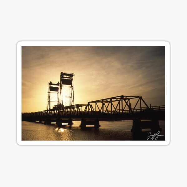 Gateway to the Coast - Batemans Bay Bridge 1956 - 2021 Sticker