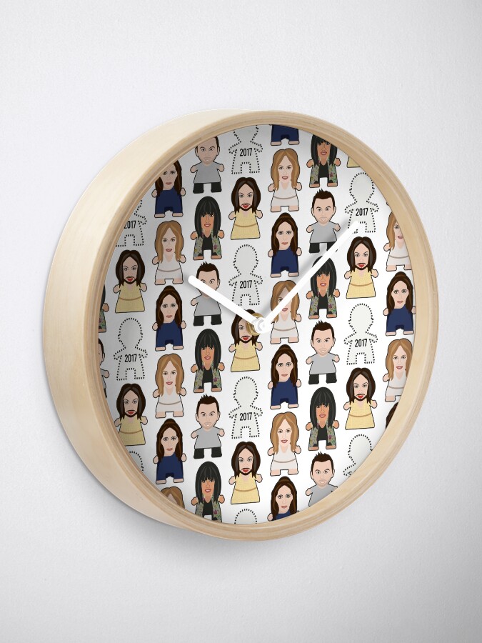 Alternate view of Eurovision Winners - 2017? Clock