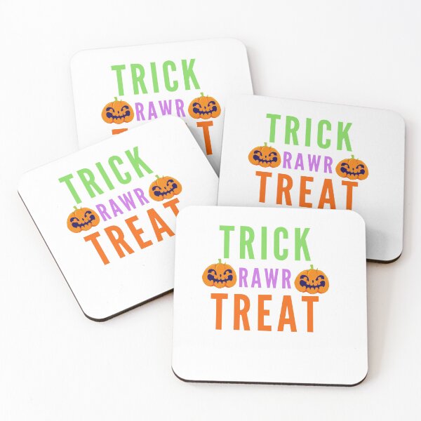 Item preview, CAMISETA TRICK RAWR TREAT ESSENTIAL designed and sold by Luckydoe1.