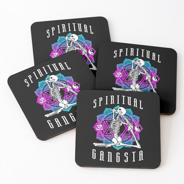 Artikelvorschau, Spirituelles Gangsta Yoga Meerjungfrau Pose Skelett Anahata Symbol entworfen und verkauft von GrandeDuc.