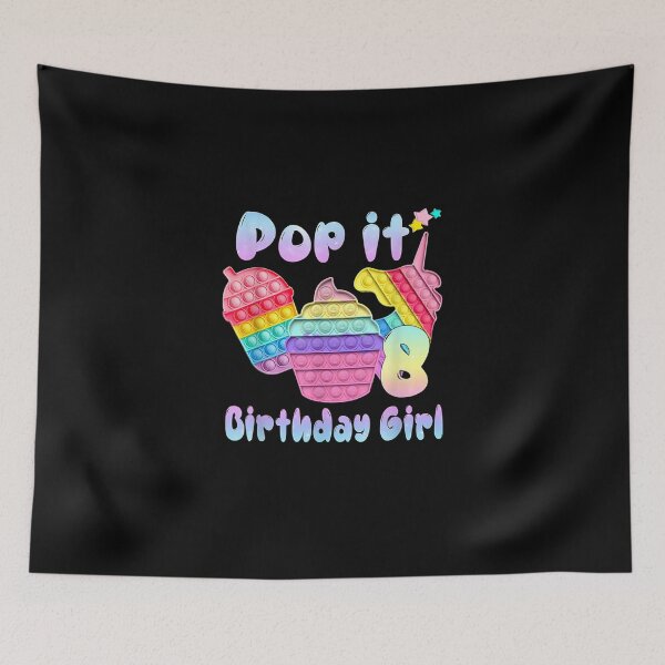 Item preview, Birthday Girl Pop It 8 designed and sold by KajaSzulc.