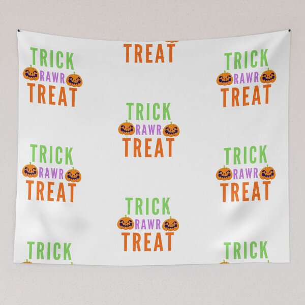 Item preview, CAMISETA TRICK RAWR TREAT ESSENTIAL designed and sold by Luckydoe1.