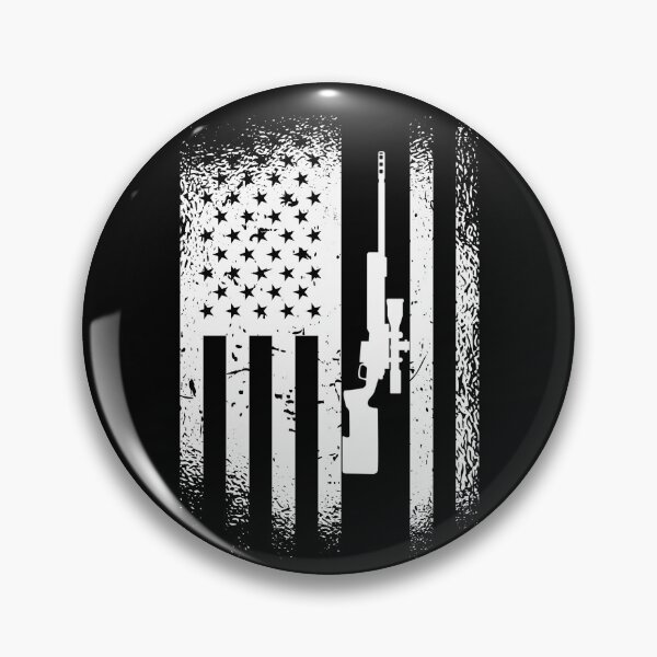 Artikelvorschau, American Flag Sniper Rifle 2nd Amendment Patriotic Sniper Gear entworfen und verkauft von DynamicDesign.